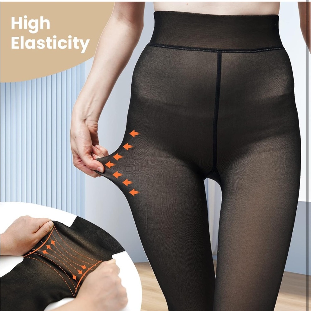 Fleece Lined Tights - image 5